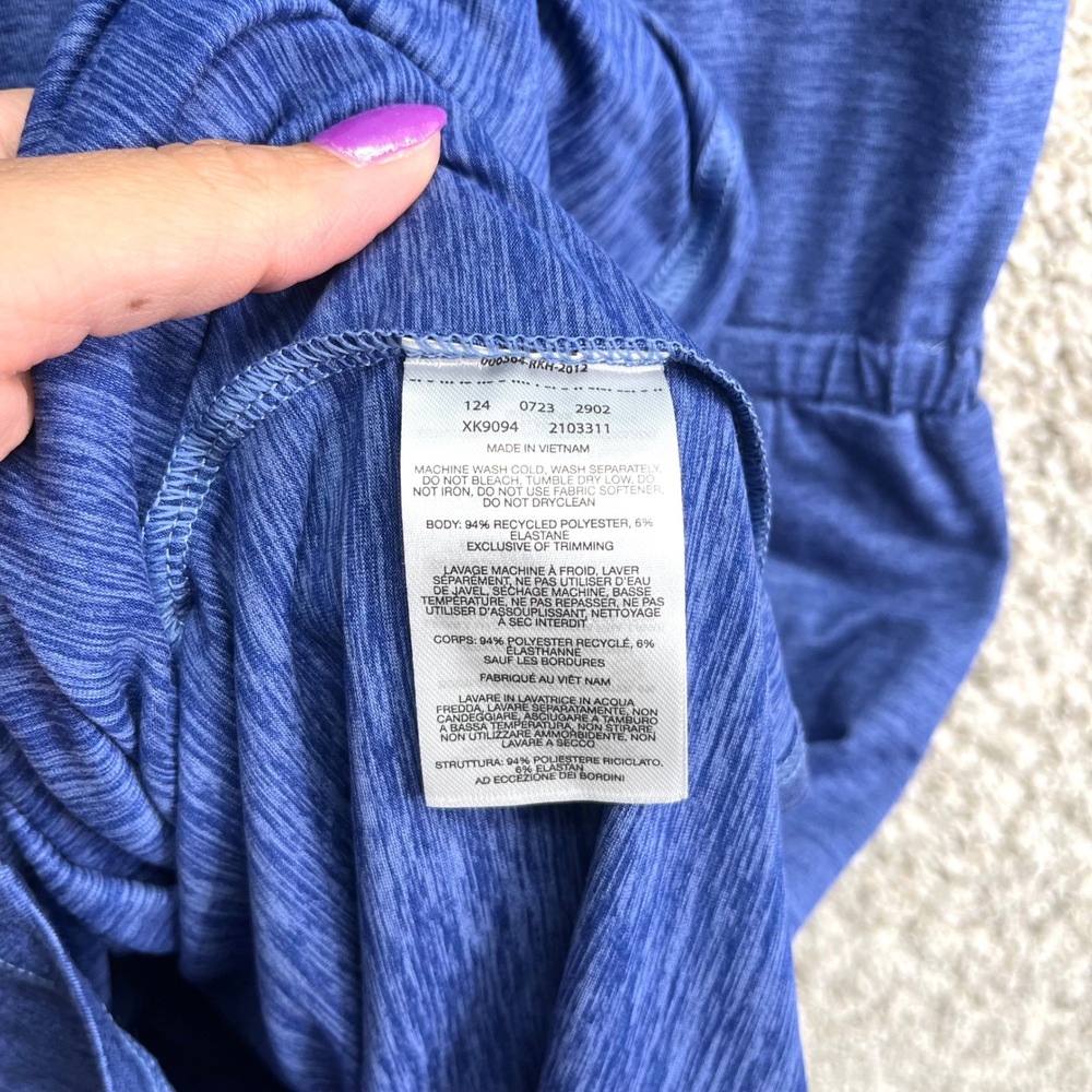 Columbia Dress Women's Small Pacific Haze Blue Heathered Elastic Waist Athletic - Picture 4 of 6